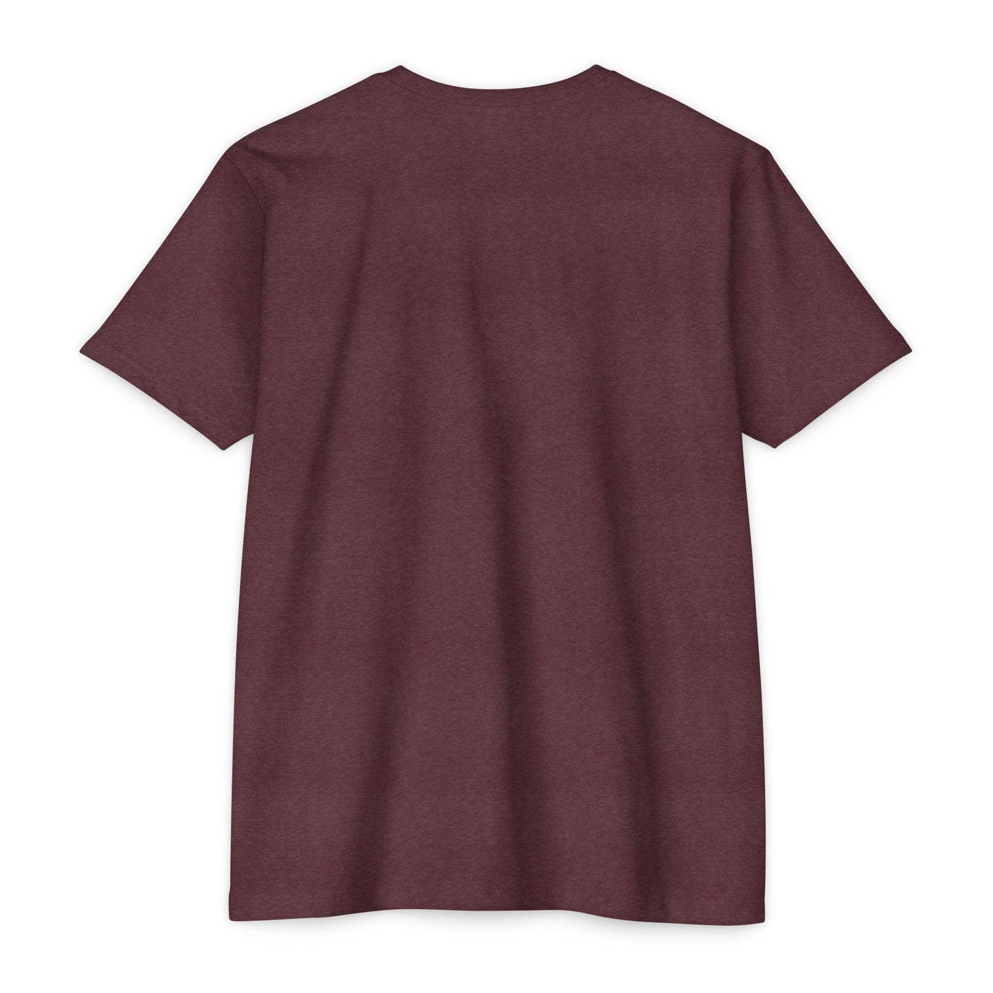 Motivational Unisex CVC Jersey T-Shirt - "No Excuses, Just Results"