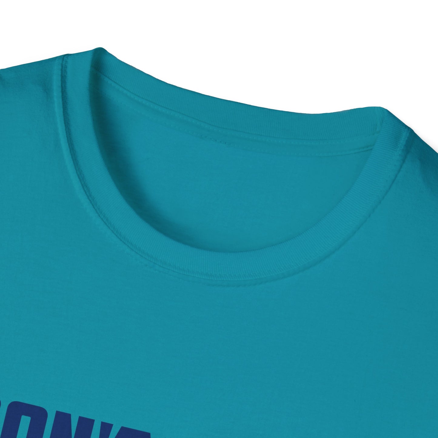 Motivational Unisex Softstyle T-Shirt - "Don't Wish, Work For It