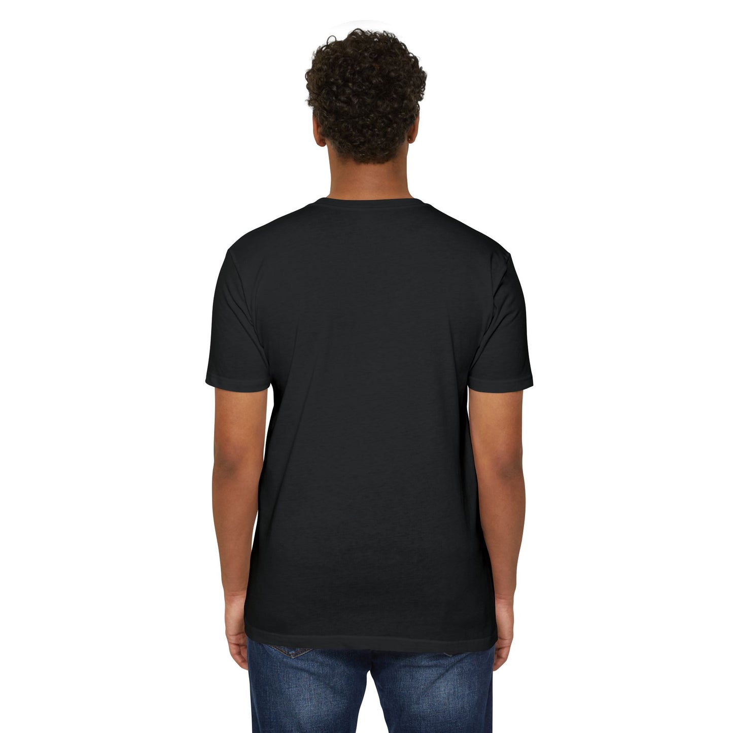 Motivational Unisex CVC Jersey T-Shirt - "No Excuses, Just Results"