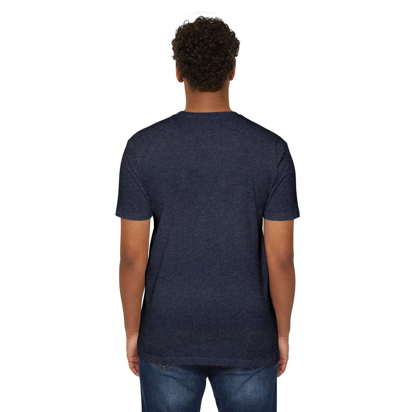 Motivational Unisex CVC Jersey T-Shirt - "No Excuses, Just Results"