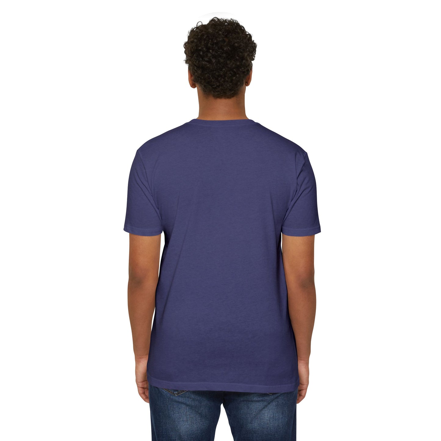 Motivational Unisex CVC Jersey T-Shirt - "No Excuses, Just Results"