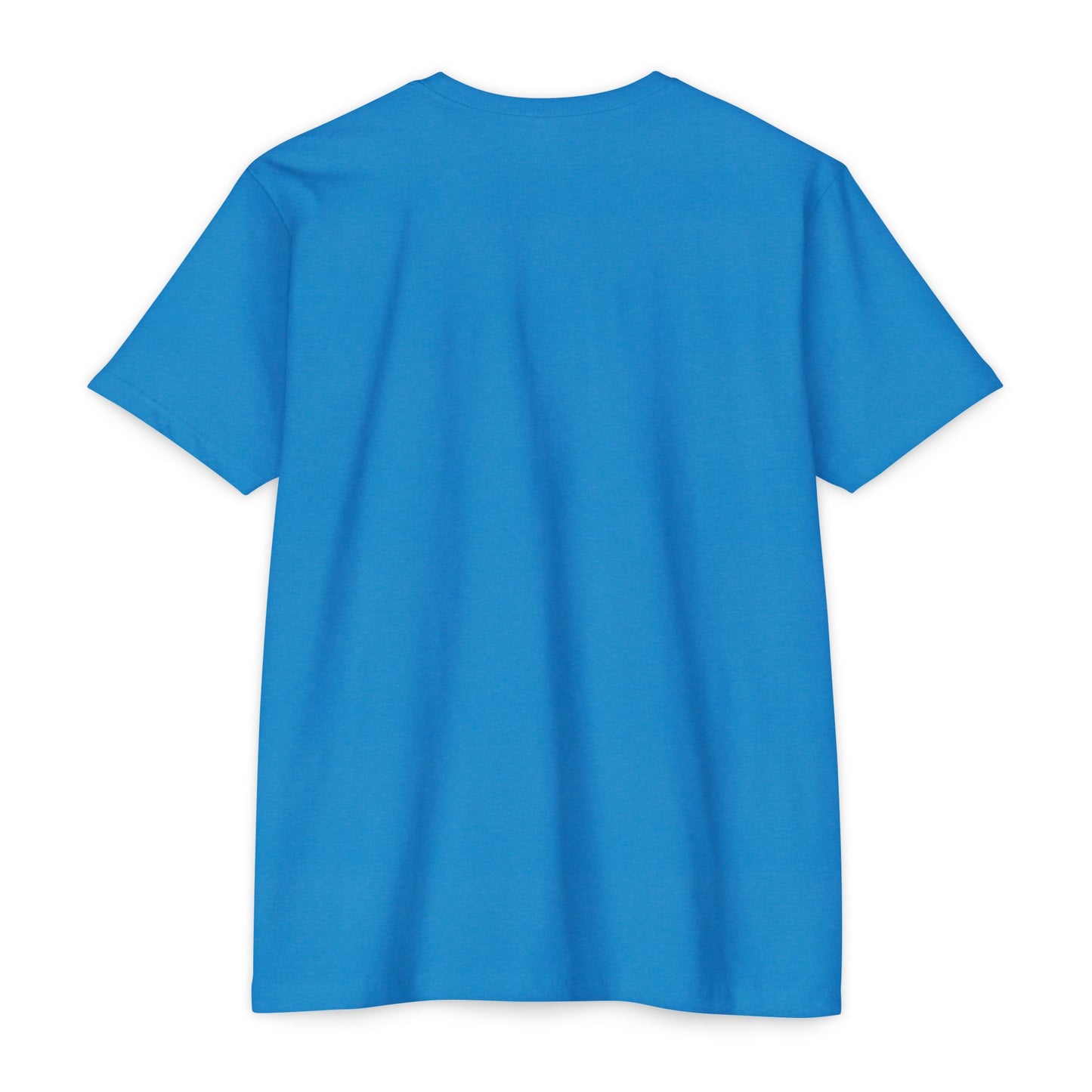 Motivational Unisex CVC Jersey T-Shirt - "No Excuses, Just Results"