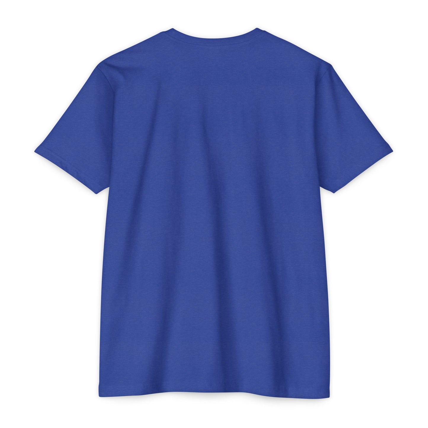 Motivational Unisex CVC Jersey T-Shirt - "No Excuses, Just Results"