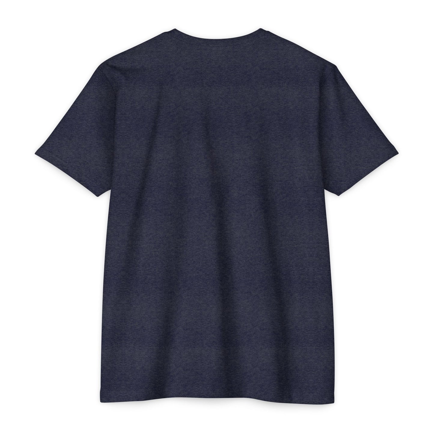 Motivational Unisex CVC Jersey T-Shirt - "No Excuses, Just Results"
