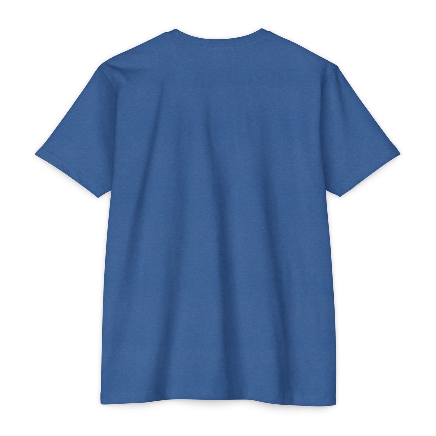 Motivational Unisex CVC Jersey T-Shirt - "No Excuses, Just Results"