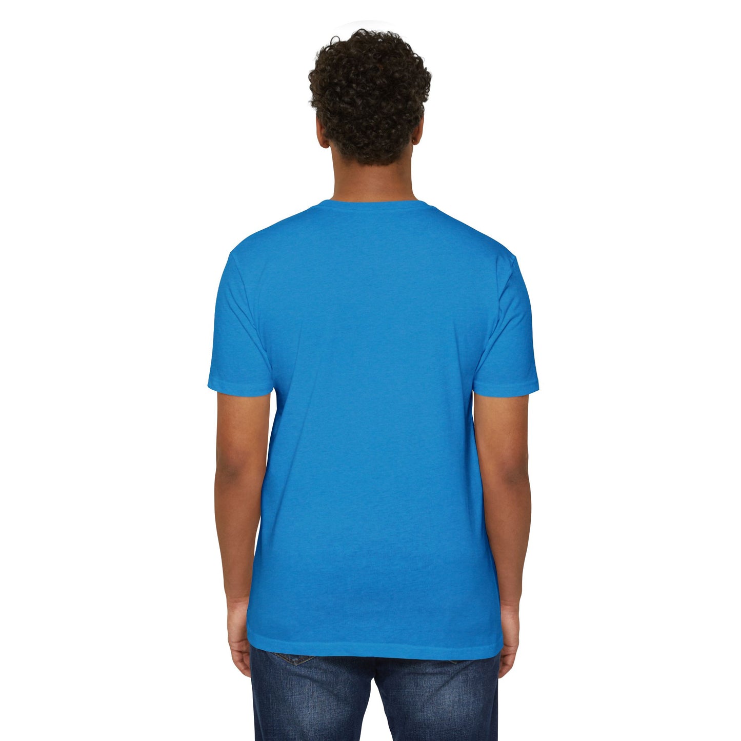 Motivational Unisex CVC Jersey T-Shirt - "No Excuses, Just Results"