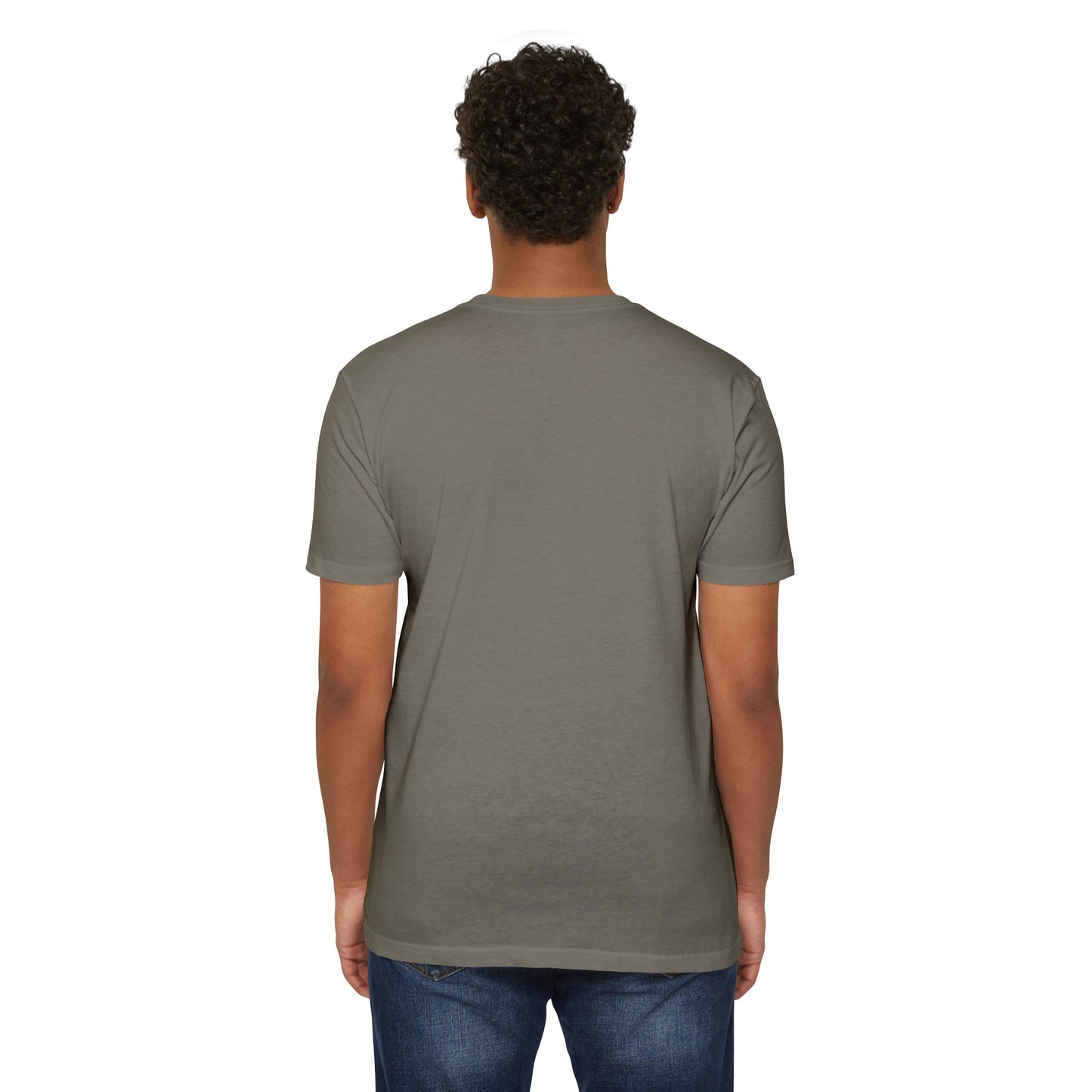 Motivational Unisex CVC Jersey T-Shirt - "No Excuses, Just Results"